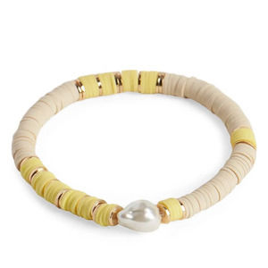 Pearl Heishi Bracelet